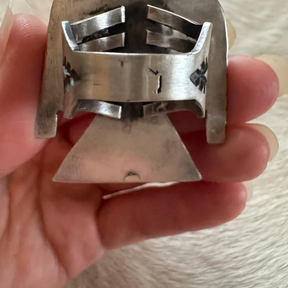 Sterling Silver Thunderbird Ring - Picture 6 of 8